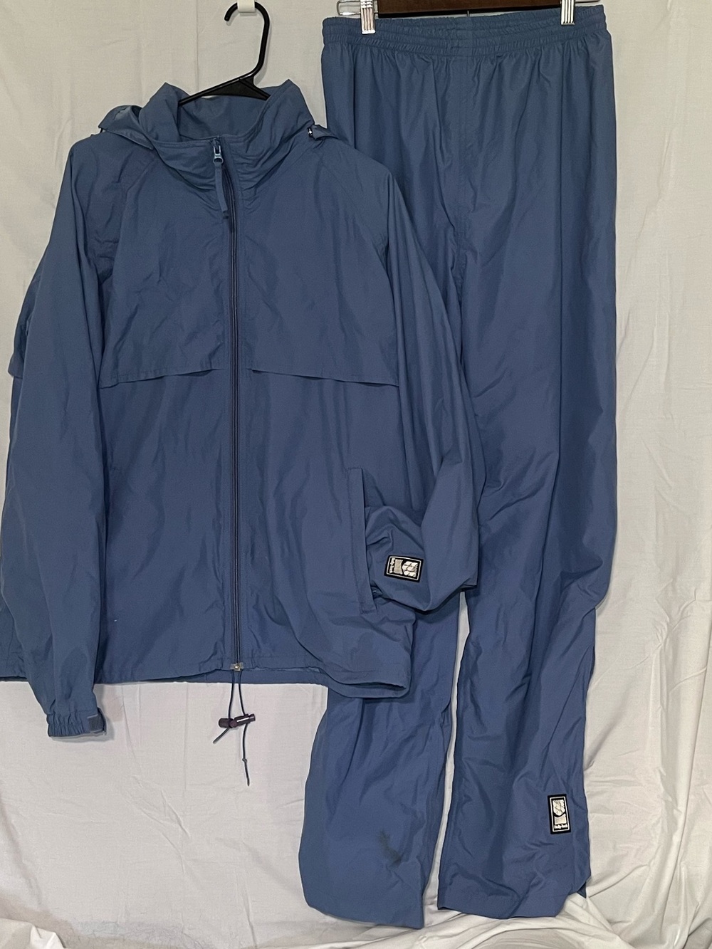 Helly Hansen Vintage 90’s Blue Men's Rain Breathable Jacket Pants Set
